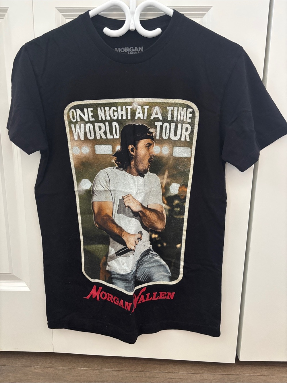 Morgan Wallen Black Short-Sleeve Graphic T-Shirt